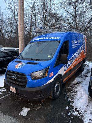 Windshield Replacement completion this Ford Transit