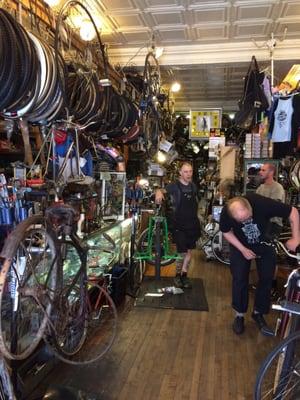 Old school bike shop