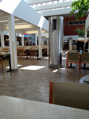 The Mall Area with coffee shop and cafeteria. Very nice and very clean.