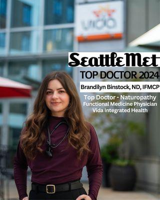 Dr Brandilyn Binstock, Functional Medicine Physician won Top Doctor 2024 Naturopathic Physician