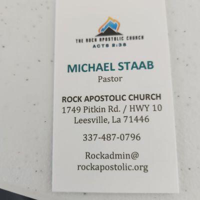 Our Church physical address.