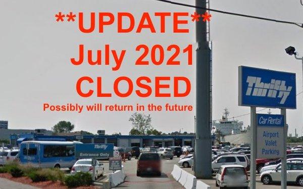 **JULY 2021- CLOSED** May reopen in the future.