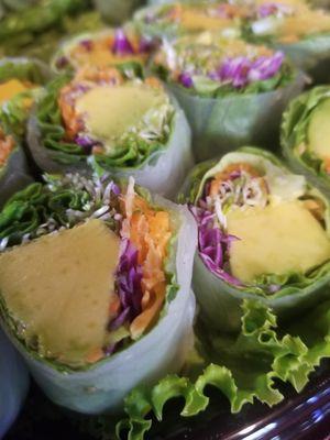 Summer roll avocado