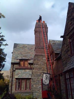 42 ft extension ladder for wood insert install in Philadelphia County