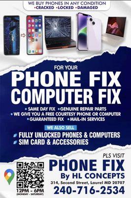 Phone Fix By Hl Concepts