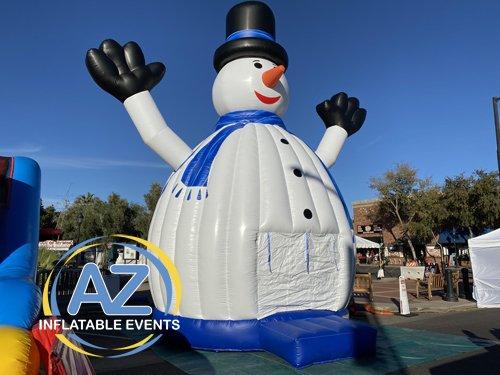 Frosty the Snowman Bounce House for Holiday Parties