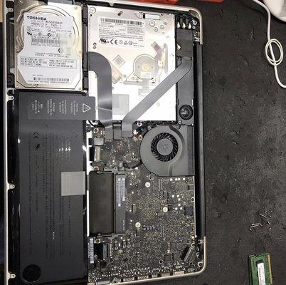 MacBook MacBook Air MacBook Pro motherboard repairs overheating data recovery speed and optimization and more