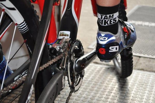 We got our Tam Bikes socks!