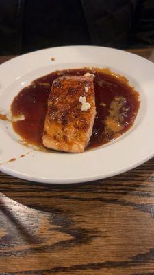 Honey glazed salmon