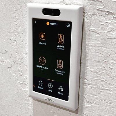 Smart-Home Brilliant switch.   Control your lights, security, audio and more.