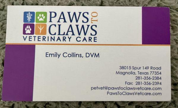 Paws To Claws Veterinary Care