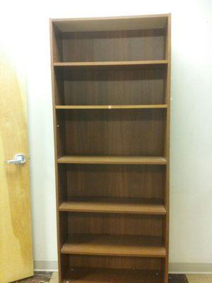 6 shelf bookcase $30. Great condition.