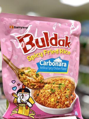 Buldak Spicy Fried Rice Carbonara flavor