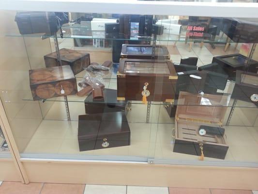 New Arrivals of Humidors and Traveler cases...
 and more to come