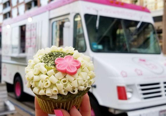 Matcha Tea Cupcake