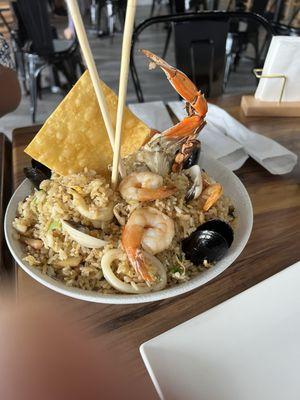 Chaufa de mariscos