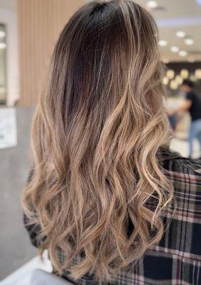 Natural balayage