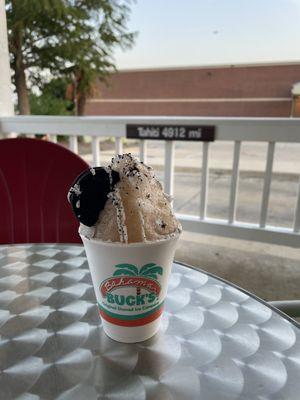 Oreo sno in baby size -- delicious!