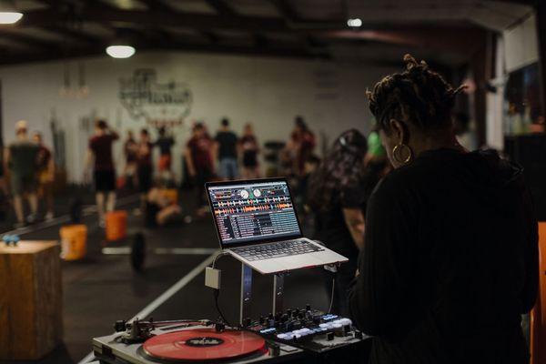 The best DJ in Austin bringing the energy up for a Friday Night Event!