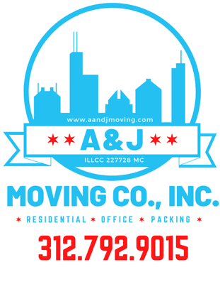 Chicago Blue A&J Logo