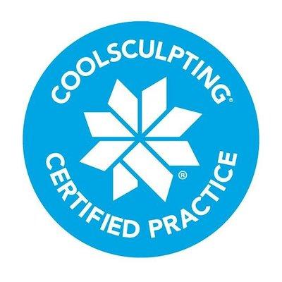 Coolsculpting Certified Practice.