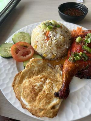 10. Grilled Chicken Rice