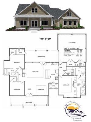 The Keri floor plan