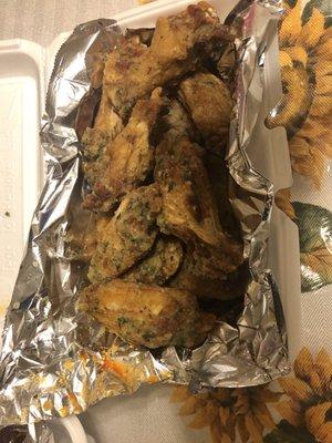 Garlic wings