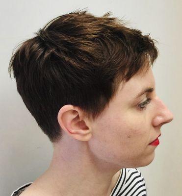 Fun,  Low,  maintenance classic Pixie  by Amber