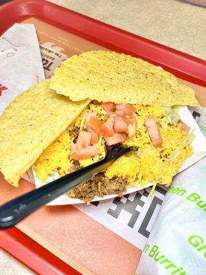 "Small Taco Salad" (yummy) @ Del Taco - 10/21/23