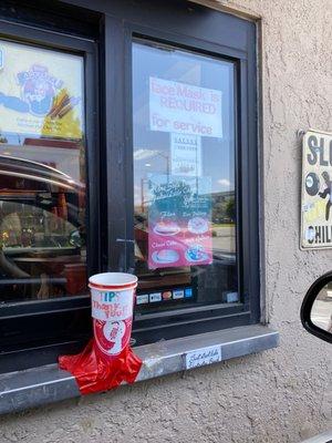 Drive thru window