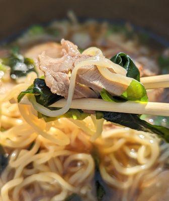 Shoyu Ramen close up