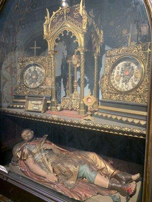 Saint relics at St Anthony