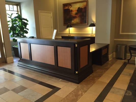 Lobby Reception Desk