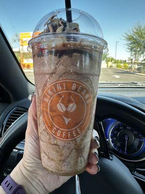 DDD coco mocha chip frap