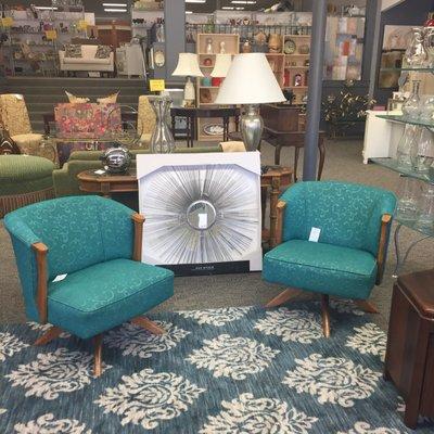 Great mid century chairs