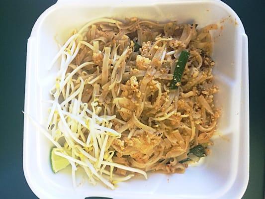 Pad Thai with Chicken