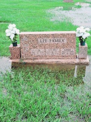 Headstone work done for me (my family)