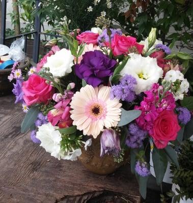 Simple Pastel Centerpiece