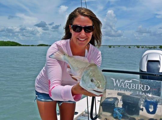 Redfish action.