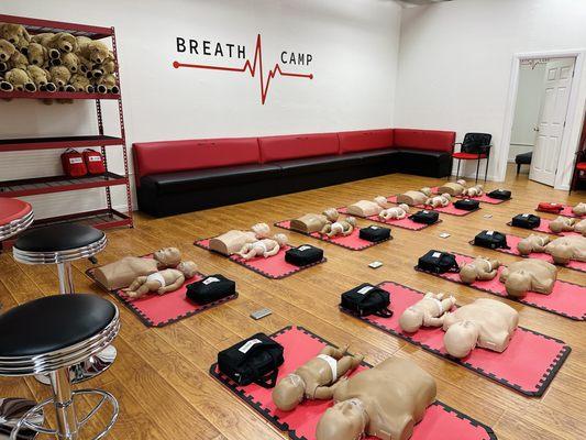 BREATHCAMP CPR Training Center!