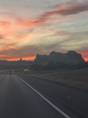 This is the drive in from Utah to Colorado and finally at Starvin Arvin's for brunch, I was so impressed with this eatery.