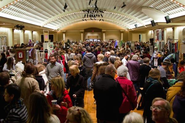 the great turnout at the 2013 Crafty Supermarket holiday show.