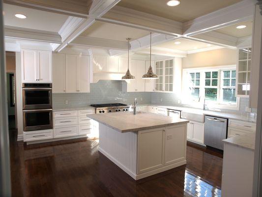 Custom Built Kitchen with Beautiful Custom Woodwork.