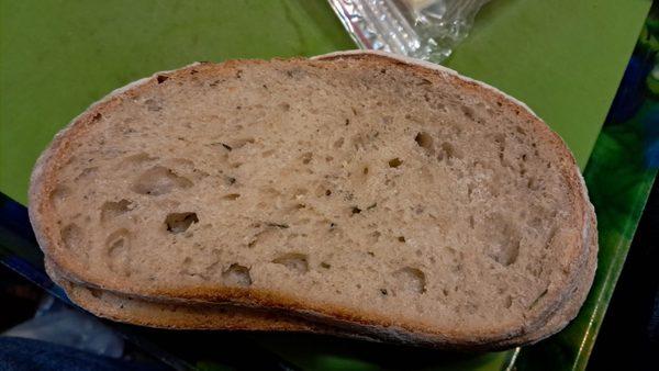 Rosemary lemon sourdough bread