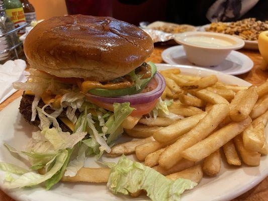 Chipotle & Avocado Smash Burger