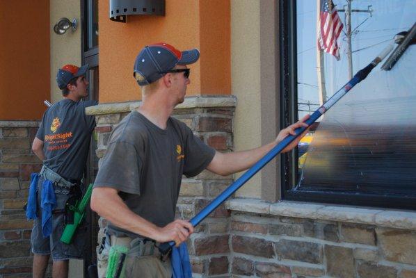 Store Front Cleaning