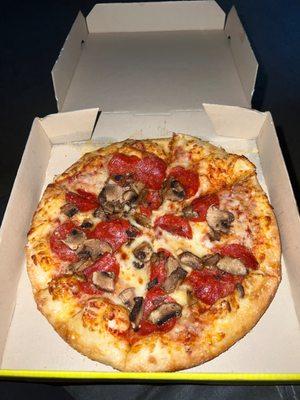 Small pepperoni & mushroom