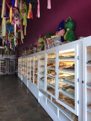 Wall of sweets...aka "pan dulce"