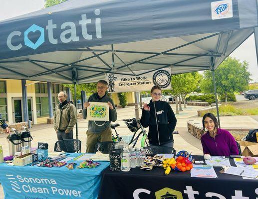 Thank you for hosting the 2024 Bike to Work Day energizer station